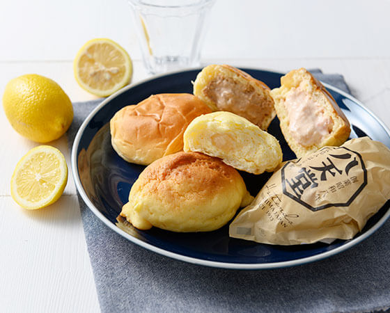 【ギフト】お中元　八天堂　ひろしま檸檬パン&プレミアムフローズンくりーむパン
