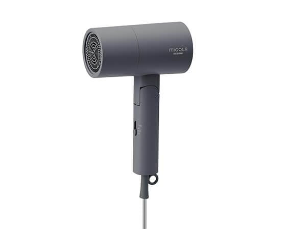 micola ION HAIR DRYER ダークグレー プレミアムな水・もの・暮らし |イオンドライヤー ダークグレー