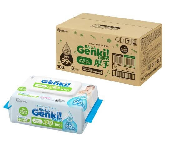 プレミアムな水・もの・暮らし |あんしん Genki！おしりふき 厚手